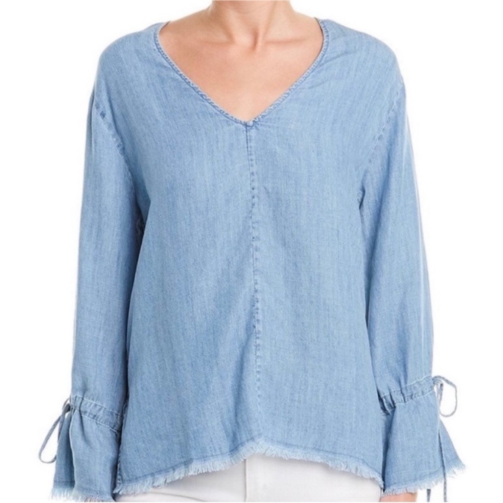 Rails Zimi Chambray Long Sleeve Top